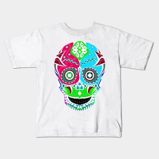 mucha lucha mask ecopop Kids T-Shirt